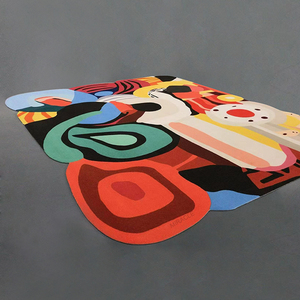 Thời trang tùy chỉnh Jacquard len hành lang/Runner thảm chống vết chần khu vực Thảm phòng khách hành lang lớn thảm - Product Image 3