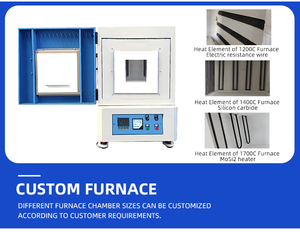 China Vacuum 1100c <strong>Muffle</strong> <strong>Furnace</strong> with Programmable Controller Chemical Laboratory <strong>Muffle</strong> <strong>Furnace</strong> 1500c <strong>High</strong> <strong>Temperature</strong> <strong>Furnace</strong> - Product Image 5