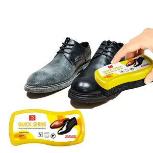 专业制造商廉价皮革涂抹器即时光泽擦鞋海绵硅胶鞋用海绵