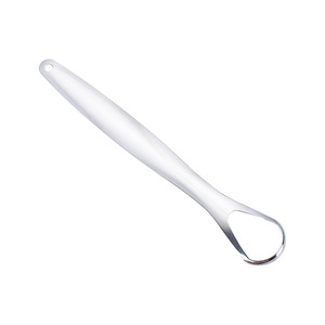 FANS CHEER Stainless Steel Tongue Scraper Reusable Oral Cleaner For Bad Breath Removal - Product Image 2