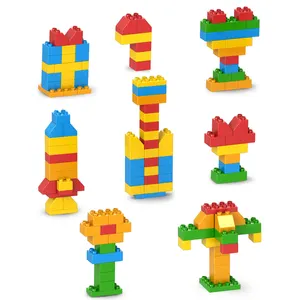 Assemblage bricolage créatif interactif ensemble enfants blocs jouets de construction