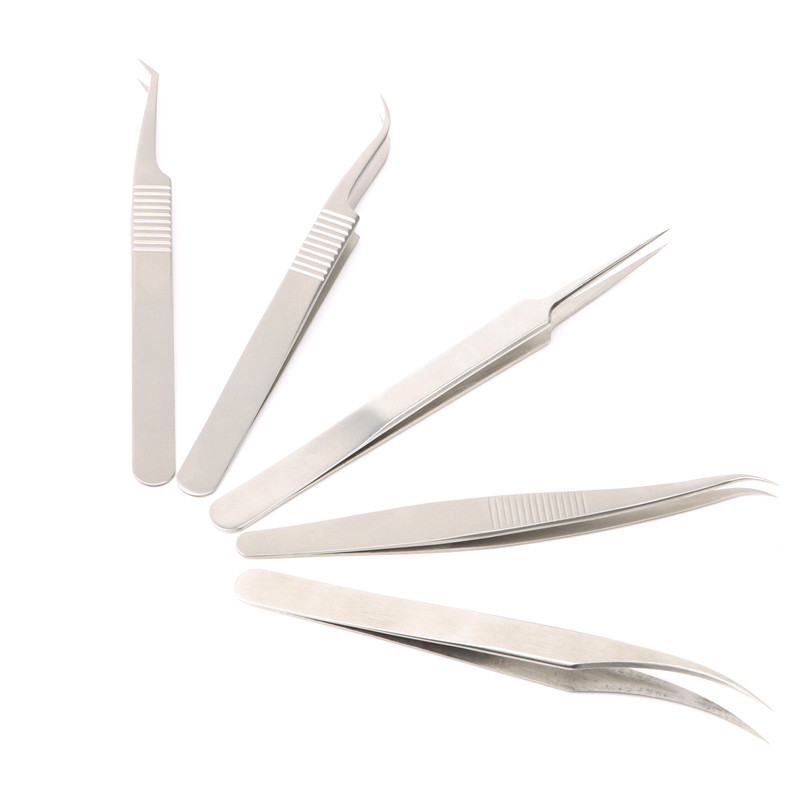Custom Logo 10A Titanium Alloy Eyelash