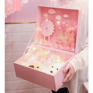Custom 3D Foldable Paper <b>Gift</b> <b>Boxes</b> Luxury <b>Christmas</b> Birthday Cardboard Box 300g Artpaper Case - Product Image 3