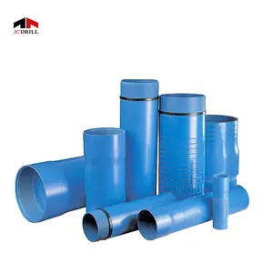 40-630Mm Ra Đường Kính PVC Vỏ Và Màn Hình Ống Với Pvc Giá Ống Danh Sách Cho Nước Giếng Khoan