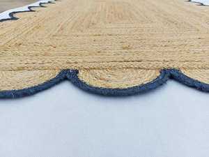 New <b>JUTE</b> <b>RUG</b> <b>Jute</b> <b>Rug</b> Loop Pile Braided Waterproof Eco-Friendly Anti-Slip Machine Washable Muslim Home Bar Exercise - Product Image 2