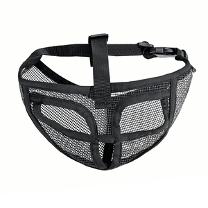 Nouvelle muselière pour chien Happy Custom, en plastique et polyester durables, respirante, en maille, réglable, douce, anti-morsure, anti-aboiement, tailles S/M/<span class=keywords><strong>L</strong></span> - Product Image 1
