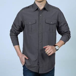 Camicia da lavoro Softshell ad asciugatura rapida rimovibile manica lunga da arrampicata da esterno - Product Image 4