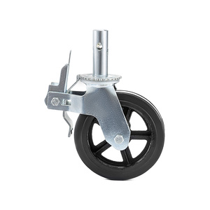 6/8 inch nặng giàn giáo <span class=keywords><strong>Caster</strong></span> bánh xe cao su rắn bánh xe giàn giáo bánh xe cho giàn giáo - Product Image 2