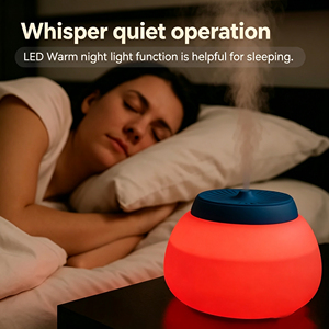 Diffuseur d'arômes à vapeur chaude pour la maison, sans filtre, soulage la congestion <span class=keywords><strong>respiratoire</strong></span> pour toute la famille - Product Image 1