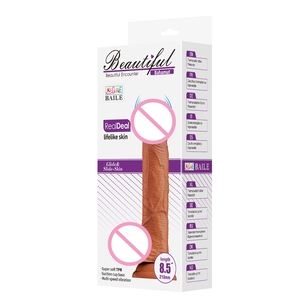 Vibrador Eléctrico PRETTY LOVE, Producto para Adultos con Fuerte Ventosa, Textura Realista de Piel, Juguetes Sexuales Femeninos, Dildo Eléctrico - Product Image 6