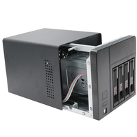 Serveur de Stockage NAS Mini 4 Baies OEM/ODM Boîtier de Stockage Réseau pour Disque Dur 3,5" PC