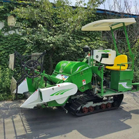 Nouvelle mini-moissonneuse-batteuse combinée de blé de riz de longue durée à bas prix