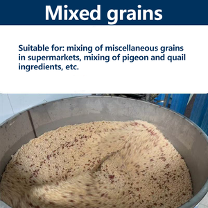 Nouveau mélangeur d'aliments pour utilisation humide et sec dans les fermes d'élevage, granulés en acier inoxydable, petit électrique pour porcs, vaches et moutons - Product Image 2
