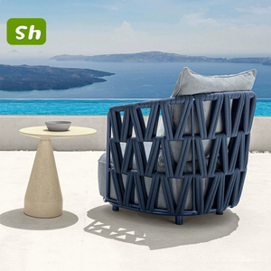 Set di Divani da Esterno in Rattan Shunhuang, Design Moderno con Cuscini <span class=keywords><strong>per</strong></span> Giardino e Soggiorno, Modello 20240319 - Product Image 1