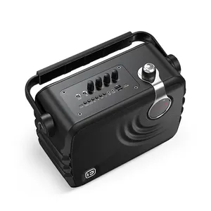 Shidu K6 70W haut-parleur chariot rouge/noir couleur bluetooth 5.0 connexion prise en charge enregistrement/moniteur/fonction de diffusion en direct OTG