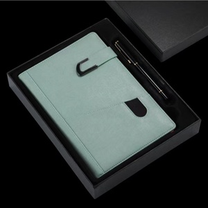 Edición 2023, diario de oficina ejecutiva de lujo, <span class=keywords><strong>Agenda</strong></span> Ejecutiva, tamaño A5, cubierta de cuero, 100 hojas, papelería térmica, libro lácteo - Product Image 3