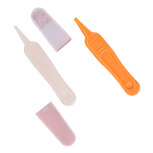 Infant Ear Navel Nasal Booger <span class=keywords><strong>Pinzas</strong></span> Cuidado seguro Plástico Bebé Limpiador de nariz - Product Image 2