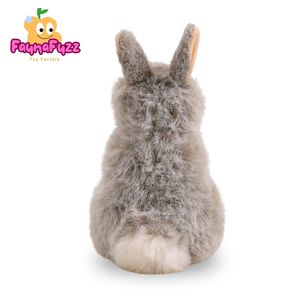Juguete <span class=keywords><strong>de</strong></span> Peluche <span class=keywords><strong>de</strong></span> Conejo Realista Directo <span class=keywords><strong>de</strong></span> Fábrica con Algodón PP y Plástico Súper Suave <span class=keywords><strong>para</strong></span> Niñas y Niños como Compañero - Product Image 4