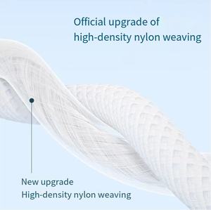 Offres Spéciales Ins Macaron Couleur Nylon PD 60w Charge Tressé 1.5M 1M <span class=keywords><strong>2M</strong></span> Type C à Type C Câble de Charge pour <span class=keywords><strong>Samsung</strong></span> Xiaomi iPhone - Product Image 5