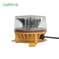 Luces LED para Helipuertos Ahorradoras de Energía e Impermeables, Baliza Blanca para Helipuertos con Larga Vida Útil y Excelente Rendimiento