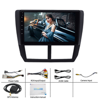 Reproductor de Video para Auto con Navegación GPS Wifi 4G, Radio Android 2 Din, Estéreo para Auto para Subaru Forester 2008 2009 2010 2011 2012 2013 2014