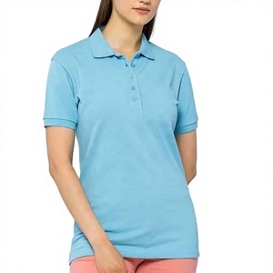Polo de Golf para Mujer, Manga Corta, Ajustado, Deportivo, con Cuello, Ropa Casual, Colores y Tallas Personalizables, Camiseta para Dama - Product Image 1
