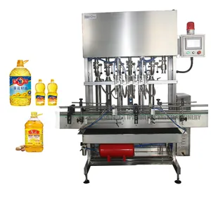 Automatic sunflower oil peanut oil cooking oil bottle filling machine