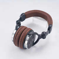 Headphone DJ Berkabel 3.5mm Portabel Over Ear Stereo Studio dengan Kabel Ekstensi Earphone Musik