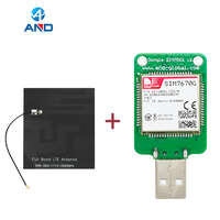SIM7670G USB 4G LTE Dongle Cat 1 Modul Pita Global dengan Antena