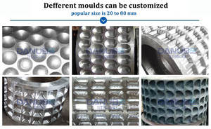 สายการผลิตถ่านสำหรับบาร์บีคิวแบบบอลอัดผงทำจากอลูมิเนียมขี้เลื่อยอัตโนมัติ - Product Image 5