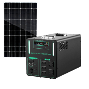 Generador de Energía Solar de Gran Capacidad de 12KWh con Ruedas Giratorias, Onda Sinusoidal Pura, Litio Hierro Fosfato, MPPT y Linterna - Product Image 1