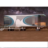 Offre Spéciale : Maison Conteneur Capsule Spatiale – Bâtiment Moderne à Panneaux Sandwich pour École, Bureau, Hôtel, Centre Commercial, Hôpital, Installation Rapide en Extérieur