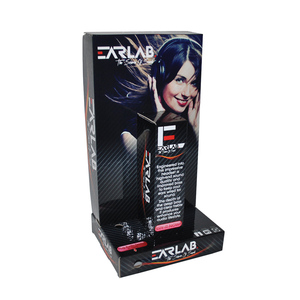 Caja de Exhibición de Cartón Corrugado Negro Reciclable Personalizada PDQ para Cosméticos, Lápiz Labial y Uñas - Product Image 3