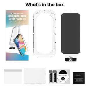 ฟิล์มกระจกนิรภัยป้องกันการมองเห็นสำหรับ <span class=keywords><strong>iPhone</strong></span> 16 พร้อมคุณสมบัติป้องกันรอยขีดข่วน ป้องกันการตกกระแทก ป้องกันแสงสะท้อน และออกแบบให้เข้ากับเคสได้ - Product Image 6