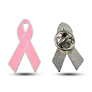Cancer Ribbon <b>Pin</b> Breast Cancer Awareness Mental Health Breast Pink Brooch Enamel <b>Pins</b> <b>Badge</b> - Product Image 6