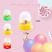 Mini-jeu de tir au basket-ball pour enfants, idéal pour les fêtes, décorations, récompenses de classe, prix de carnaval, à tenir en main ou sur table