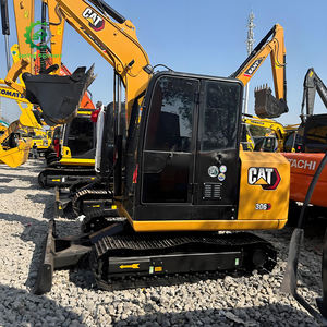 Pequeña maquinaria de construcción usada Excavadora Caterpillar usada 5,5 toneladas CAT305.5 CAT305.5E2 Excavadora de orugas para la venta - Product Image 2