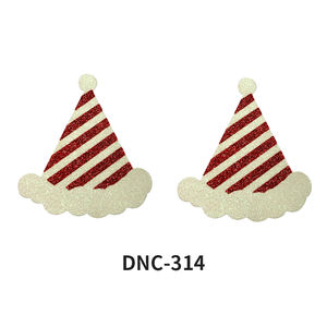 YIYUN alla moda individualità natale toppe per capezzoli Sexy reggiseno in Silicone invisibile senza soluzione di continuità copri capezzoli con diamanti per le donne - Product Image 5