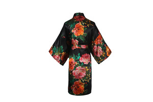 <span class=keywords><strong>Vestaglia</strong></span> in Raso di Seta alla Moda, Camicia da Notte Femminile, Accappatoio <span class=keywords><strong>Sexy</strong></span>, Kimono da Sposa, Abbigliamento da Notte per Donne - Product Image 6
