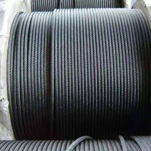 Câble métallique en acier non galvanisé 6X19s+FC à un brin, 24 mm – Fournisseurs de câbles métalliques - Product Image 2