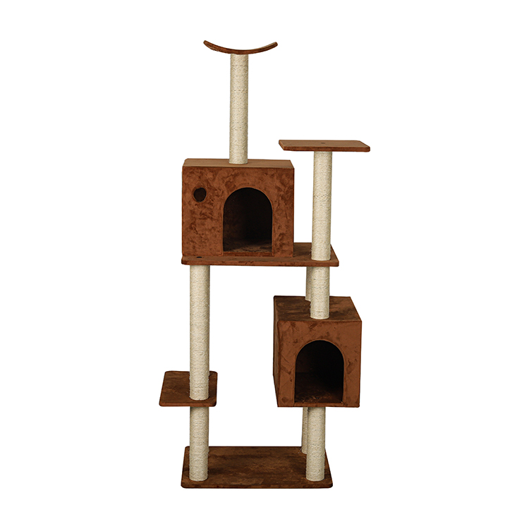 Оптовая продажа, сизальный замок, Современная Большая царапина для скалолазания, деревянная мебель для домашних животных, башня, дерево для кошек