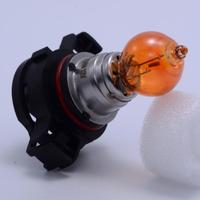 Ampoule de phare halogène haute performance PSY24W 12V PG20-4 pour automobile, certification DOT/E4, 350 lumens, durée de vie de 600 heures