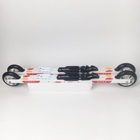Patins à roulettes de ski de fond en fibre de carbone Ski Brother pour débutants adultes - Ski sur terre sèche