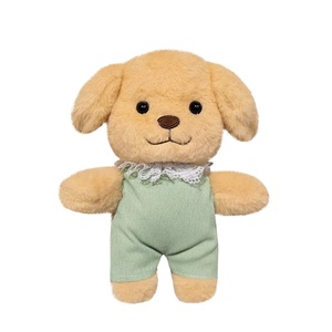 Petit <span class=keywords><strong>jouet</strong></span> en peluche en forme de chien, adorable ornement en peluche chien brun, idéal comme cadeau de vacances pour les garçons et les filles - Product Image 5