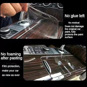 Pellicola Protettiva PPF per <span class=keywords><strong>Renault</strong></span> Megane E-Tech/<span class=keywords><strong>Austral</strong></span> 2026 2025, Accessori Auto Trasparenti in TPU per Console Centrale con Navigazione LCD - Product Image 6