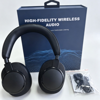 Casque sans fil supra-auriculaire à réduction de bruit avec microphone