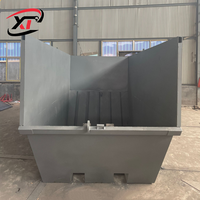 Poubelle de construction Benne à sauter Standard australienne Benne à ordures Taille personnalisable Bac à sauter Mini Bac à sauter 6m3 Bac à sauter