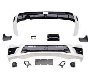 Venta caliente <span class=keywords><strong>nueva</strong></span> condición Auto Car Bodykit ABS Material parachoques delantero y trasero con recortes de luz antiniebla para <span class=keywords><strong>Toyota</strong></span> <span class=keywords><strong>Land</strong></span> <span class=keywords><strong>Cruiser</strong></span> LC300 - Product Image 2
