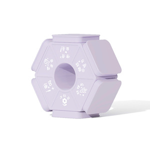 Sello de seis lados Los maestros fomentan el sello personalizado Sello para niños Recompensas en inglés Juguete Satmp - Product Image 5