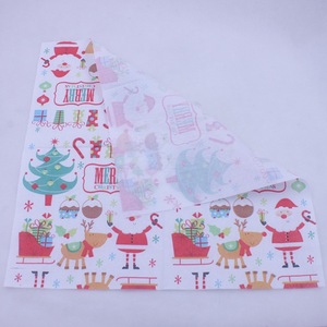Giáng sinh khăn ăn trưa giấy Santa Claus cây bông tuyết giấy khăn ăn cho <span class=keywords><strong>decoupage</strong></span> Craft Bảng trang trí giáng sinh trang trí nội thất - Product Image 6